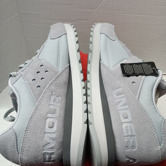 Under Armour UA Essential Runner Shoes Men’s Size 11.5 Running 3028408-107 Gray main image 7